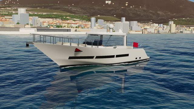 The Sport yacht 45&nbsp;ft, a open sports cruiser, in Yacht Skipper