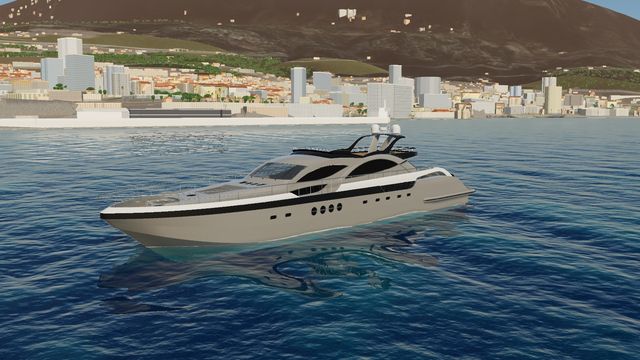 The Super yacht 45 (S), a motor yacht, in Yacht Skipper
